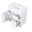 Meuble-lavabo 30 po avec comptoir, meuble-lavabo avec porte et deux tiroirs