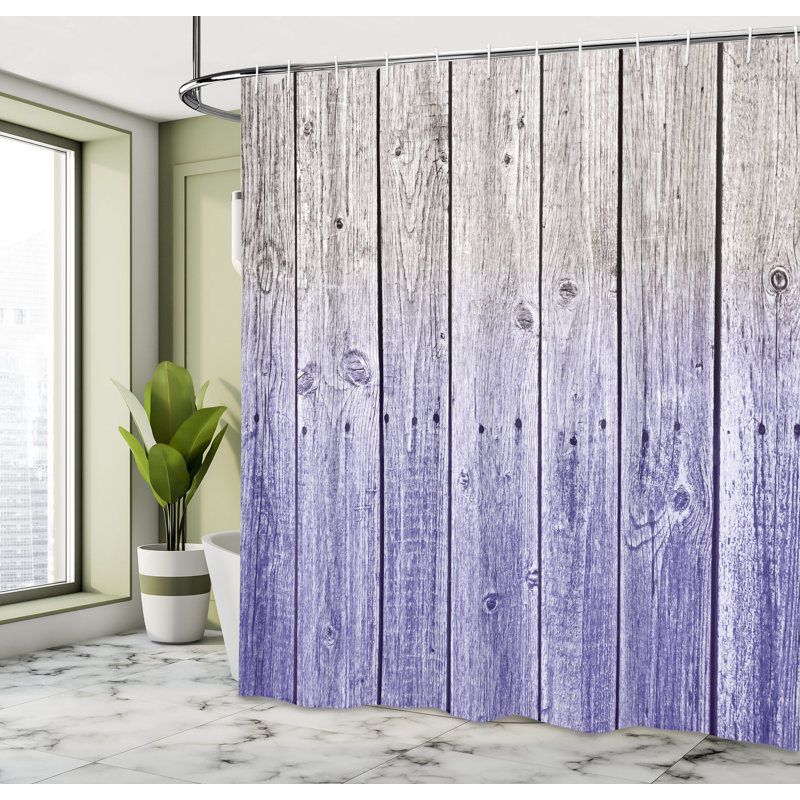 Shower Curtain with Hooks Included, 69"H x 84"W, Dark Indigo