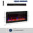 Beckemeyer Black Electric Fireplace-1086394814