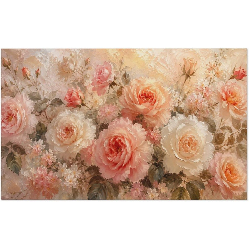 Serviette de plage Pink Roses