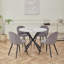 Adebola 43cm H Upholstered Metal Side Chair-633611517