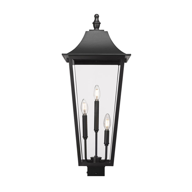 Luminaire d'extérieur 3 lumières Barling, H 30 po x l 12 po x P 12 po
