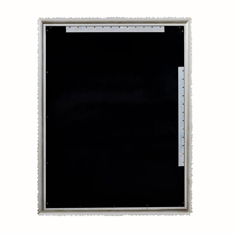 Rectangle Aluminum Mirror, Silver