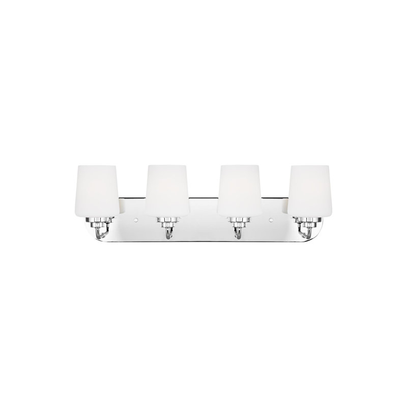 Windom 4 - Light Dimmable Vanity Light, Chrome, Yes