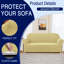 Soft Spandex Stretch Box Cushion Sofa Slipcover-1177137383-1078557393