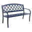 Banc de jardin en acier inoxydable Dezaraye-129973569
