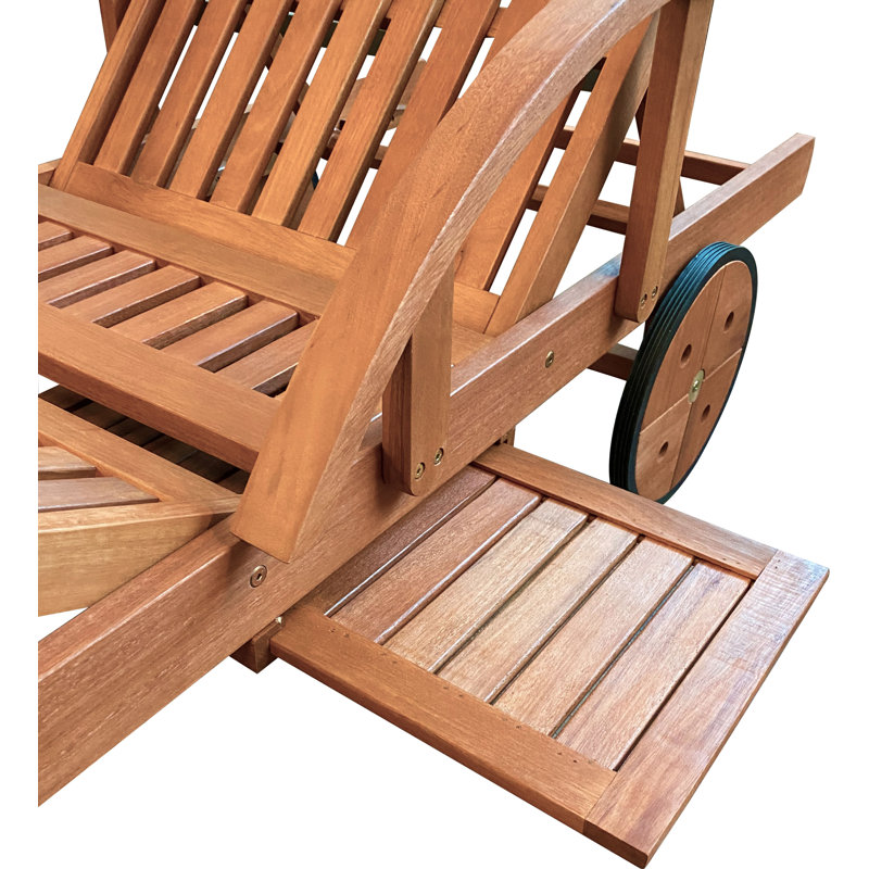 Beard 200cm Long Reclining Eucalyptus Single Chaise
