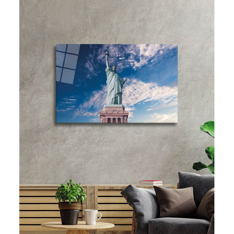 Elegant Decorative Tempered Glass Painting, 18.1 x 28.3 inches | 100% Tempered Glass, Thickness: 0.16 inches | Stunning Artwork for Home Décor, Living Room, & Office Spaces, Durable & Easy to Clean