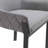 Leavitt 19.5'' H Upholstered Metal Armchair