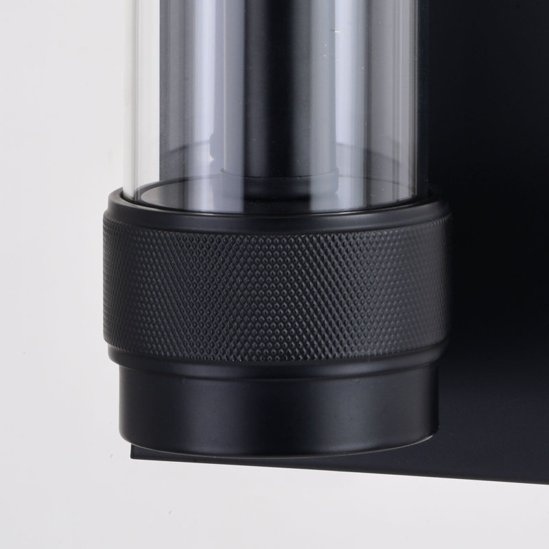 Penkridge Steel Armed Sconce, Matte Black