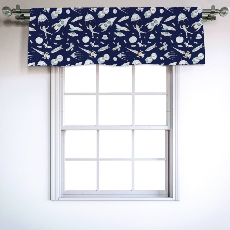 Sateen Ruffled Window Valance