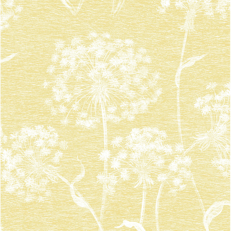 Cassius Floral Double Roll, Yellow