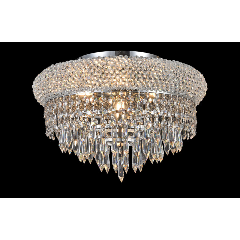 Bagel Flush Mount, Chrome