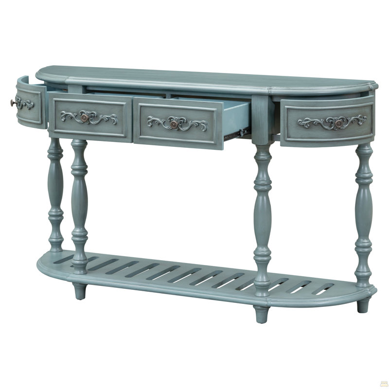 Table de salle à manger avec 52 pouces et 52 pouces, Bleu, Bleu, Bleu
