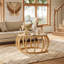 Solid Wood Frame Coffee Table