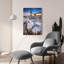 Art mural en verre Latitude Run «Winter Freeze At Marshall Point» par Rick Berk-1558313682