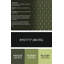 Tapis décoratif vert géométrique-583358166