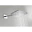 Douche de salle de bain avec fabrication - Laiton et acier inoxydable, comprend une pomme de douche à pluie, une douche à main, une barre coulissante et un système de placage