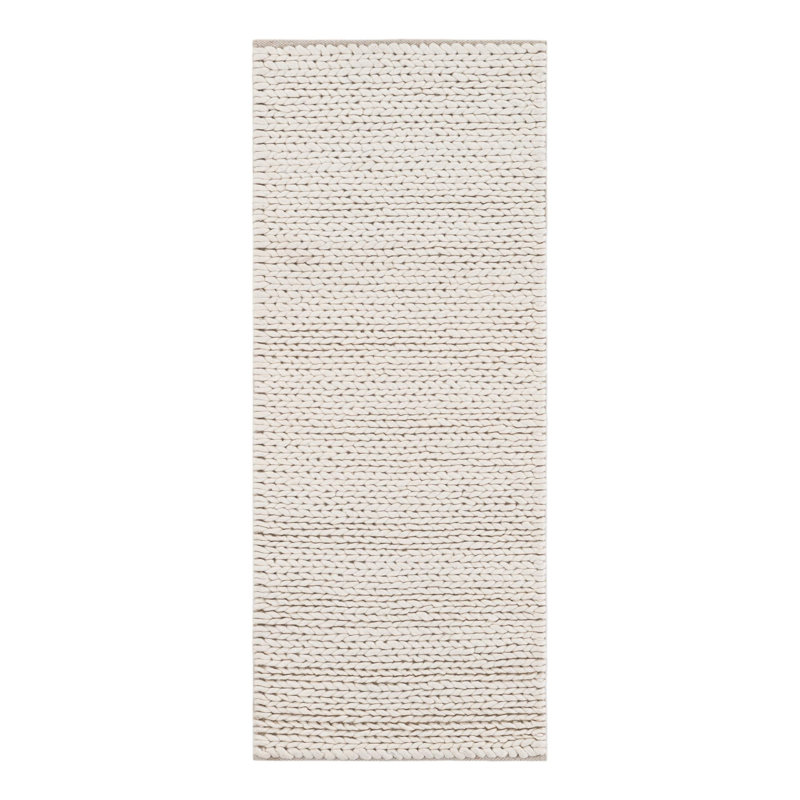 Yanellie Hand Loomed Wool Dhurrie Rug, Runner 2' x 5'1"