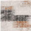 Abrienne Soft Lines Orange/Grey/Black Rug-770605512