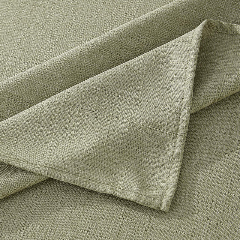 Tapanga Linen Vintage Tablecloth, 72" L x 54" W, Mint