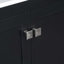 Meuble-lavabo noir 30 po avec lavabo simple-960873351