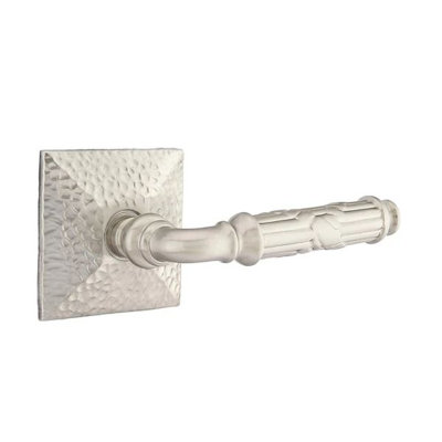 Privacy Door Lever with Square Rosette
