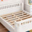 Lit plateforme double en bois avec garde-corps-872368674-872368675