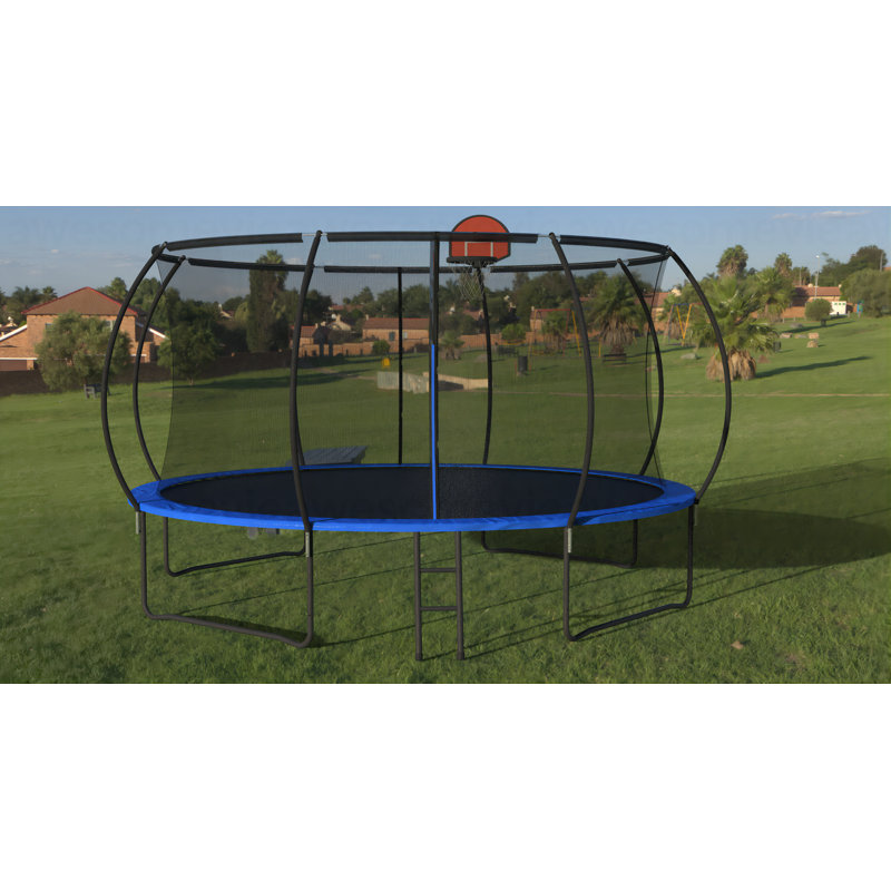 Trampoline citrouille 14 pi