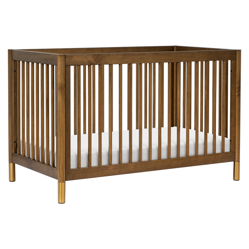 Gelato Convertible Standard Nursery Furniture Set, Walnut