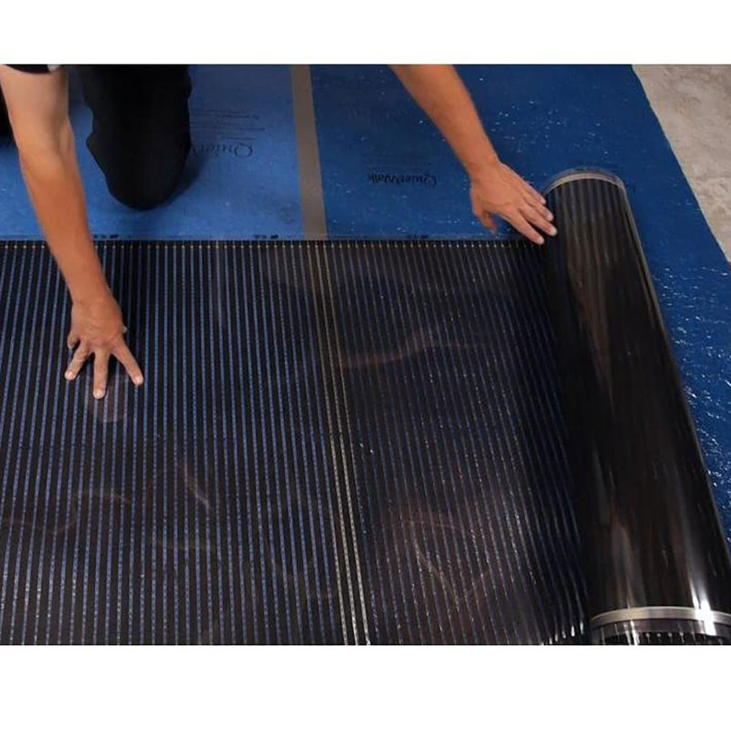 36'' L x 120 Volt Underfloor Heating System Kit with Programmable Thermostat, 36" L x 120" W