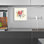 «Summer Garden V» par Lisa Audit, art mural en verre acrylique