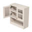 Armoire murale de salle de bain avec portes en acrylique OMCHOM