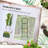 Galvanized Raised Garden Bed with Lattice Tomato Cage and Open Bottom-374719350