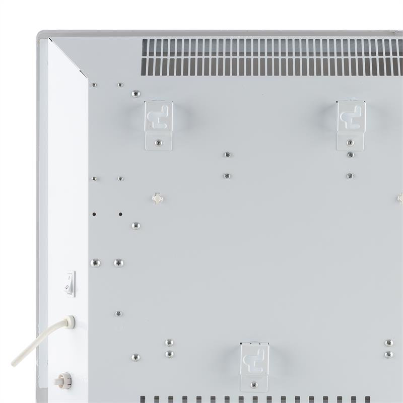 Klarstein 1000W Electric Panel Space Heater with Adjustable Thermostat and with Digital Display, White