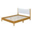 Tête de lit tapissier moderne avec construction durable et base de soutien supplémentaire