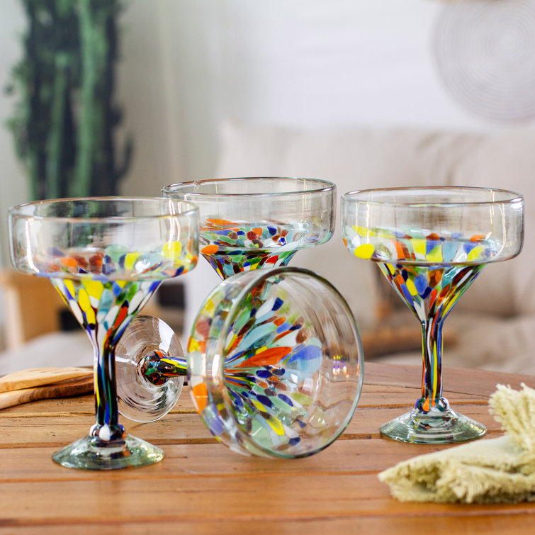 Oneida Bottoms Up Margarita Glasses, Set of 4