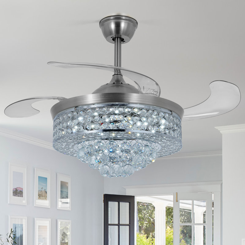 Annitra 42'' Ceiling Fan with LED Lights