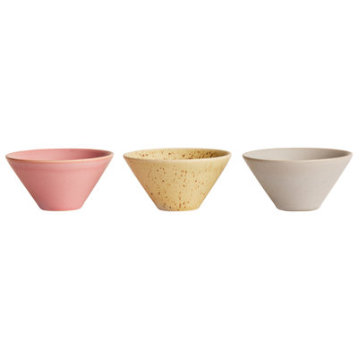 Yuka Handmade Stoneware Dessert Bowl
