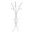 Coat Rack, Hall Tree, Free Standing, 11 Hooks, Entryway, 74"H, Bedroom, Contemporary, Modern-1332126005