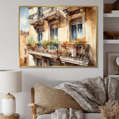 «Rufael Barcelona Old World Charm I», reproduction sur toile