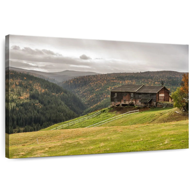 Lilie Norwegian Farmhouse, 8" H x 12" W