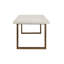 Whitebone Solid Wood Dining Table