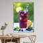 Art mural en verre trempé bleuet et limonade-132362413