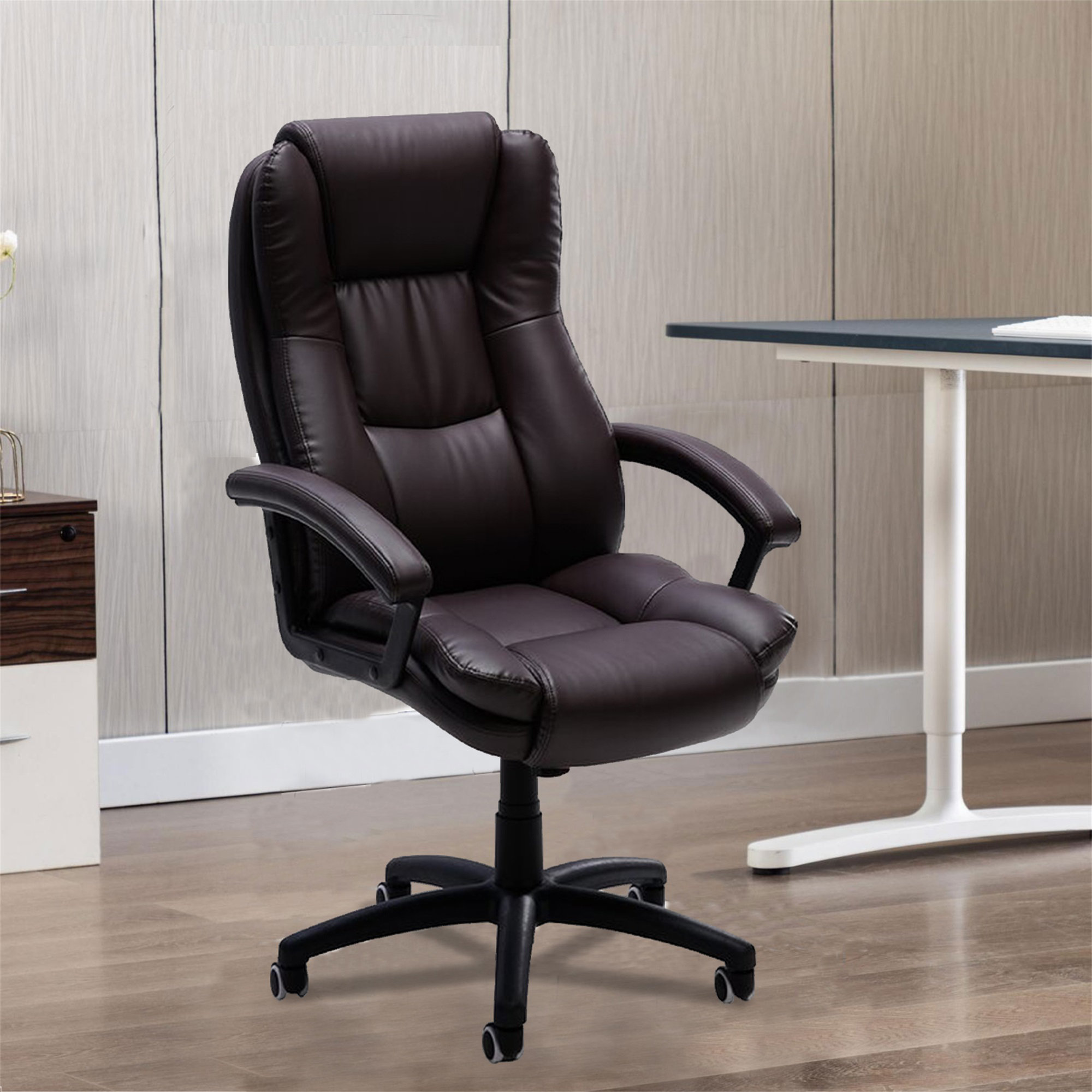 Inbox Zero Executive Chair with Headrest & Reviews Wayfair
