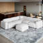 Ensemble de conversation modulaire rembourré - Mobilier de salon intérieur avec canapé, chaises et tables de salon-296484939