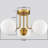 Celestyna Modern Semi-Flush Led Globe Ceiling Light - 3 Light-1981351525