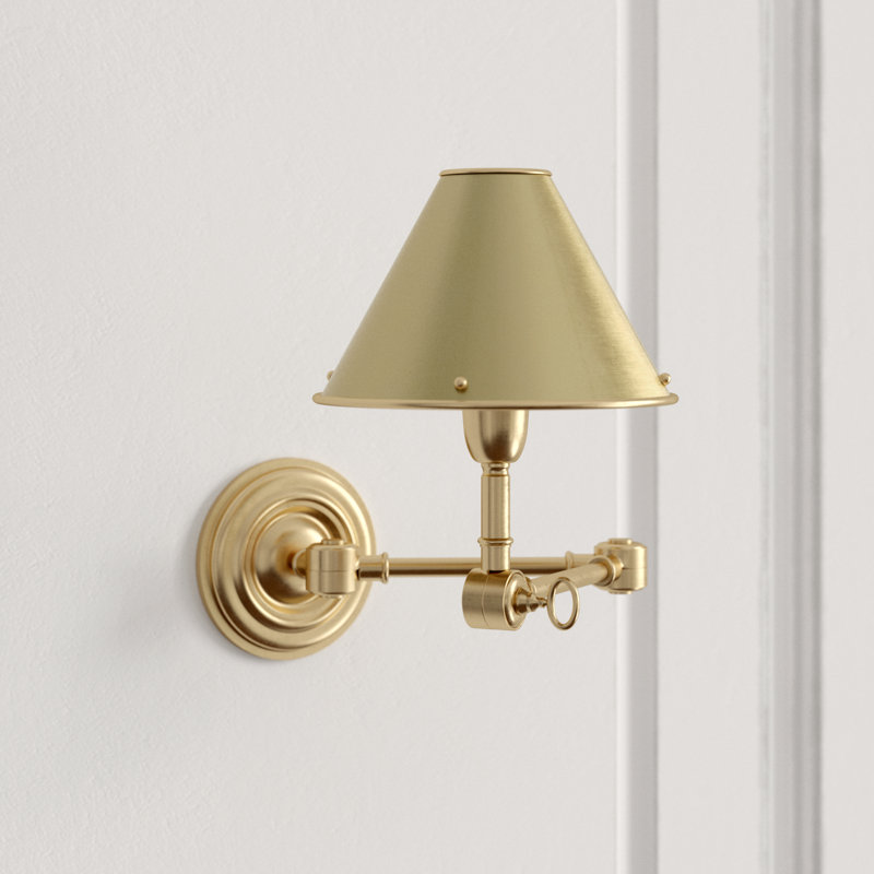 Ralph Lauren Anette 1 - Light Swing Arm, Natural Brass