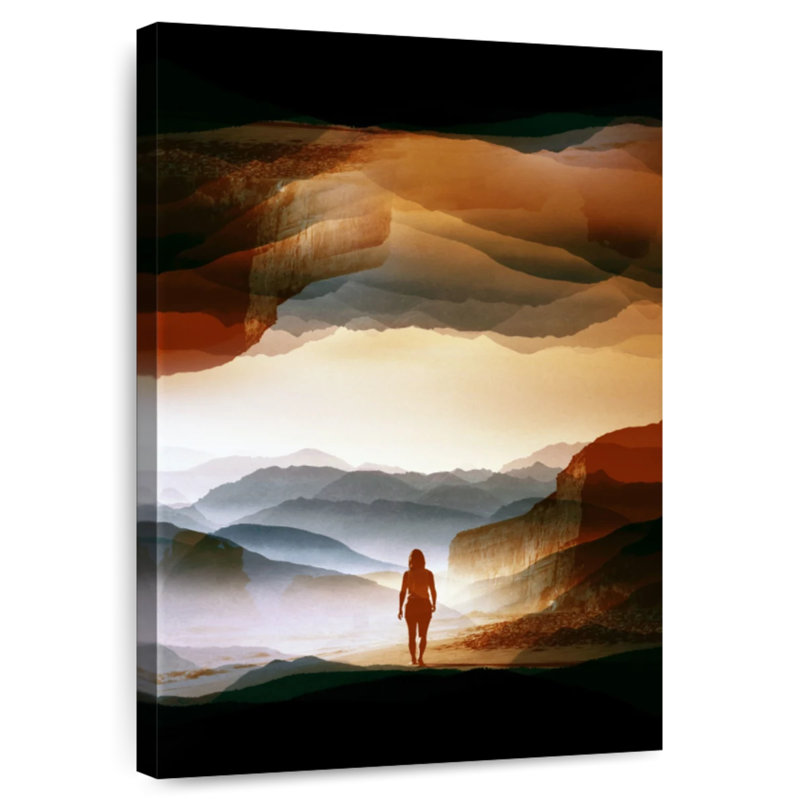 Avery Quiet Heat, 39" H x 26" W