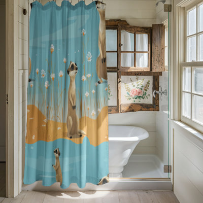 Meerkat Seekers - Premium Shower Curtain